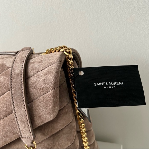 YSL Medium Suede LouLou - Picture 9 of 17